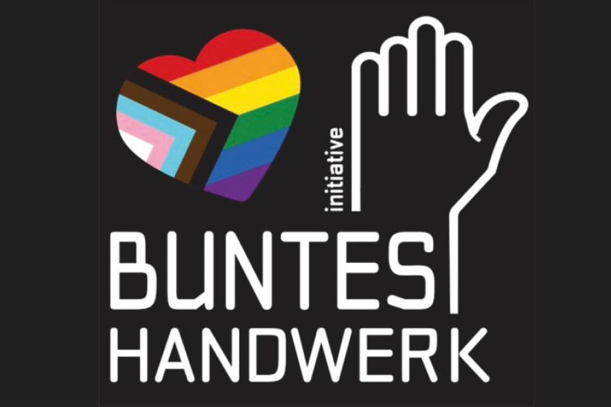 Buntes Handwerk hat eine klare Botschaft: »Mensch ist Mensch. Türen auf für alle Menschen. Alle Hände fürs Handwerk«.(Foto: Buntes Handwerk)