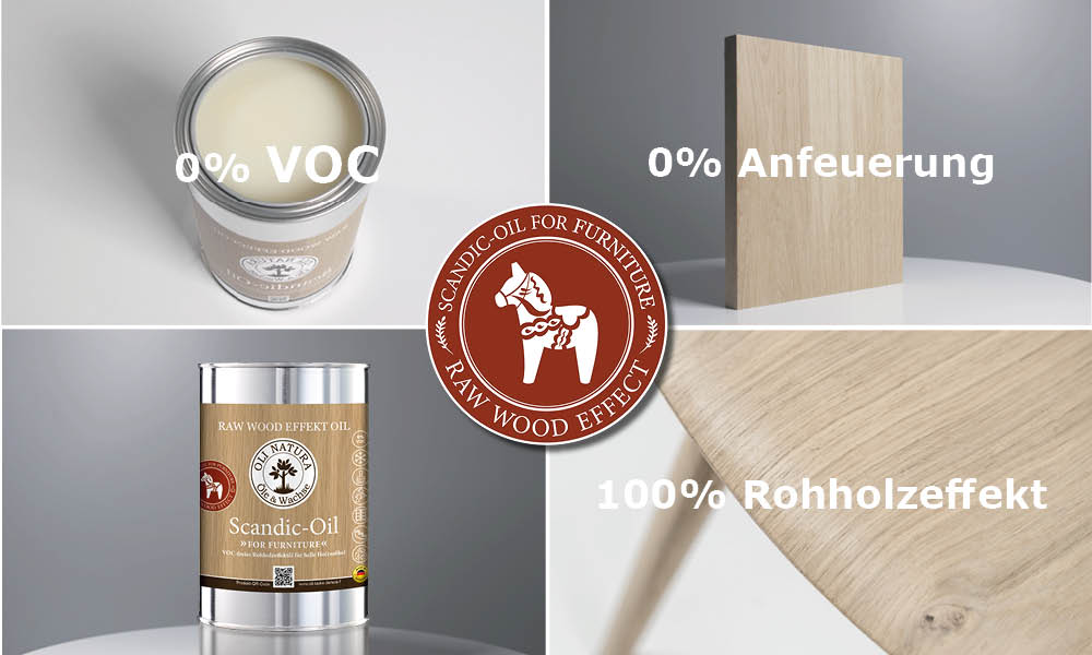 OLI-NATURA Scandic-Oil »FOR FURNITURE« für helle Wohnmöbel