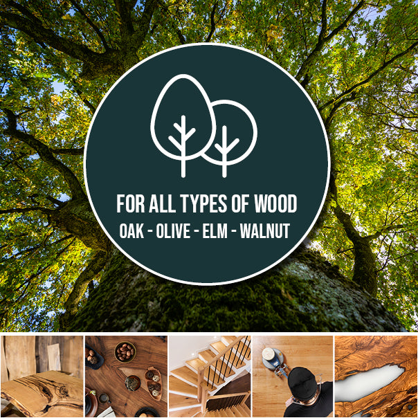 HS Profiöl - Holzöl, schützt alle Holzarten, offenporig, atmungsaktiv und wasserabweisend