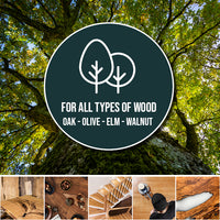 HS Profiöl - Holzöl, schützt alle Holzarten, offenporig, atmungsaktiv und wasserabweisend