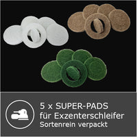 Super-Pads 5 Stck - für Exzenterschleifer