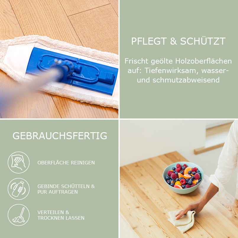 OLI NATURA Refresher - Pflegeöl für Holzoberflächen