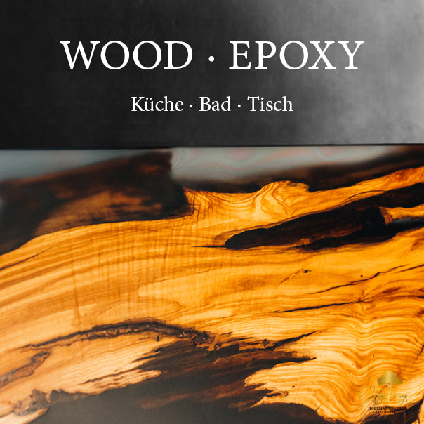 Geeignet für Holz und Epoxidharz. Ideal für Tische, Arbeitsplatten und Badmöbel.