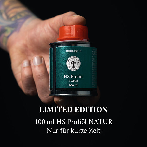 HS Profiöl NATUR 100ml Limited Edition Holzöl