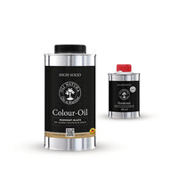 OLI NATURA Colour Oil 2C – schwarzes Holzöl für Eiche Möbel