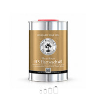 OLI-NATURA High Solid HS Hartwachsöl farblos im 1-Liter-Metallgebinde für Holzfußböden, Treppen und Möbel im Innenbereich