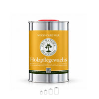 OLI-NATURA Holzpflegewachs im 1-Liter-Metallgebinde zur Auffrischung hartwachsölbehandelter Holz-, Parkett- und Korkoberflächen
