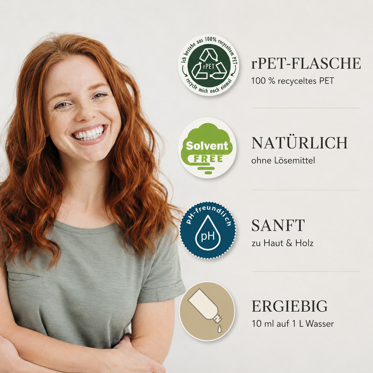 OLI NATURA® Holzseife – ergiebig, lösemittelfrei und pH-neutral