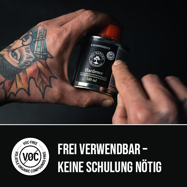 keine schulungspflicht für  OLI-NATURA HS Hardener 