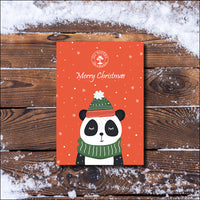 4er-Weihnachtskarten-Set 