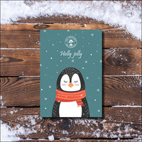 4er-Weihnachtskarten-Set 