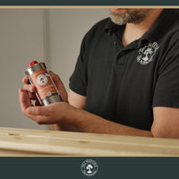 Oli Natura Hartwachsöl - Anwendung Holzöl allergikerfreundlich auf Möbel