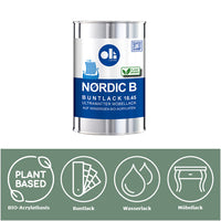 NORDIC B - ultramatter Buntlack