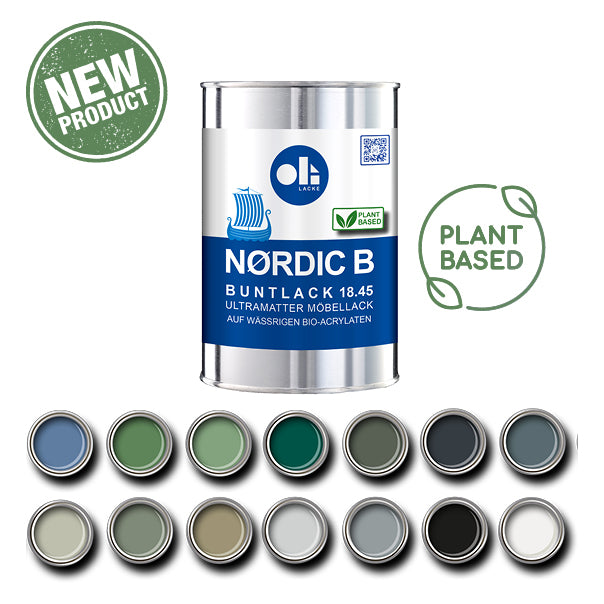 NORDIC B - ultramatter Buntlack