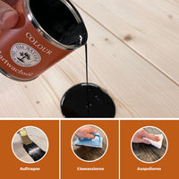 Oli-Natura Hartwachsöl Colour - Farböl pepper black