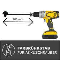 Farbrührstab für Akkuschrauber