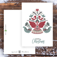 4er-Weihnachtskarten-Set HYGGE