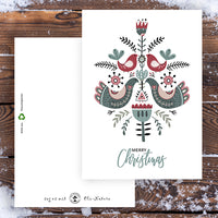 4er-Weihnachtskarten-Set HYGGE