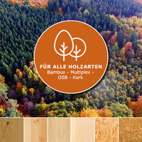 OLI-NATURA Hartwachsöl für Massivholz, Bambus, Multiplex, OSB, Kork und weitere Holzarten im Innenbereich